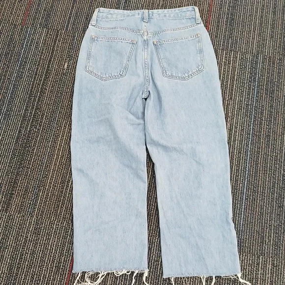 Forever 21 two tone patchwork hi rise jeans Size 25 - Picture 5 of 6